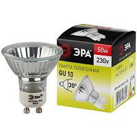 C0027386 Лампа галогенная GU10-JCDR (MR16) -50W-230V ЭРА 
