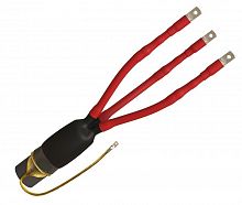 zeta21597 Муфта кабельная концевая внутр. уст. 10кВ 3 ПКВТпб-10 (35-50) с наконечниками ГОФРОМАТИК 