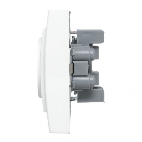 ERR16-128-100 Розетка 2-м СП Минск 16А IP20 с заземл. защ. шторки бел. Basic EKF  фото 5