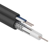 01-4002 Кабель ККСВ-П+2х0.5 бухта Ч (м) REXANT 