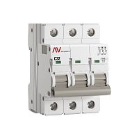 mcb6-3-32C-av Выключатель автоматический модульный 3п C 32А 6кА AV-6 AVERES EKF 