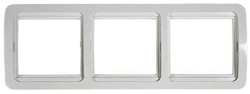 4680005959945 Рамка 3-м CLASSICO 2303H бел. ASD / IN HOME 