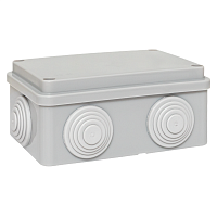plc-kmr-050-048 Коробка распаячная КМР-050-048 пылевлагозащ. 120х80х50 6 мембранных вводов уплот. шнур PROxima EKF 