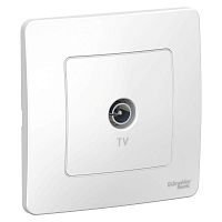 BLNTS000011 Розетка телевизионная TV СП Blanca коннектор бел. SE 