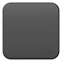 BLNVA101016 Выключатель 1-кл. ОП Blanca 10А IP20 (сх. 1) 250В с изолир. пластиной антрацит SE 