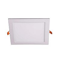 5008366A Светильник светодиодный PPL-S WH 12Вт 6500К IP40 170мм ДВО встраив. ультратонкий квадрат JazzWay 