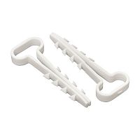 plc-cd1-6x14w Дюбель-хомут d6х14мм для плоского кабеля белый (уп.100шт) PROxima EKF 