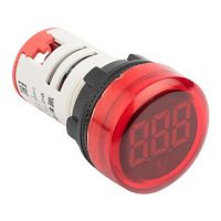 ed16-22vd-r Индикатор значения напряжения ED16-22VD красн. PROxima EKF 