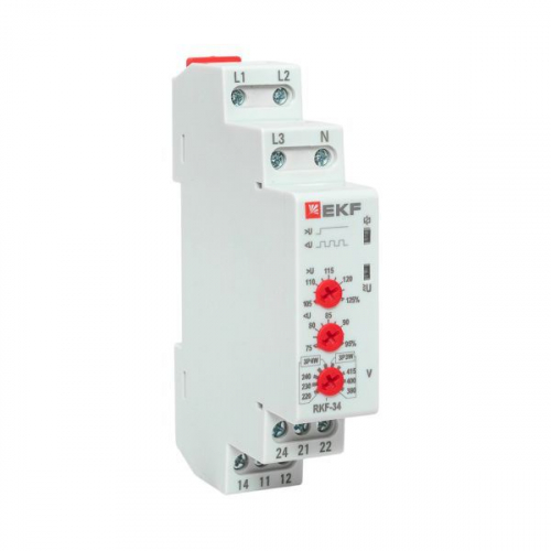 Реле контроля фаз RKF-34 PROxima EKF rkf-34