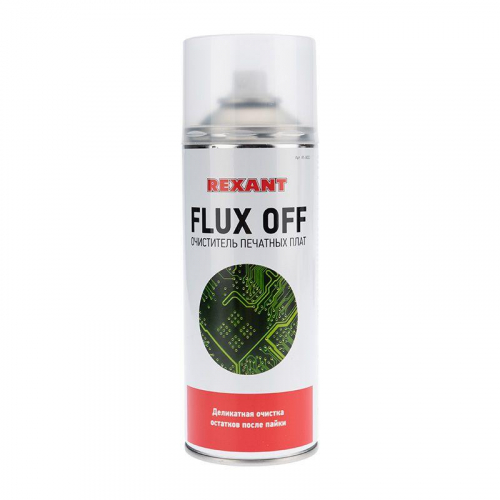 85-0003 Очиститель печатных плат FLUX OFF 400мл Rexant 