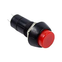 36-3040 Выключатель-кнопка 250В 1А (2с) OFF-(ON) Б/Фикс красн. (PBS-11В) Rexant 