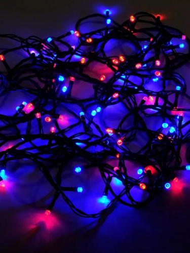 4690601040121 Гирлянда LD120-MG-E 120LED 12м мерц. Shlights  фото 2