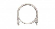 NMC-PC4UD55B-015-C-GY Патч-корд кат.5E (класс D) U/UTP 4 пары 24 AWG (7х0.205мм) 100МГц 2хRJ45 (8P8C) BC чистая медь LSZH нг(А)-HFLTx 1.5м сер. NIKOMAX 