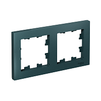 ATN000802 Рамка 2-м AtlasDesign универс. изумруд SE 