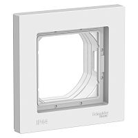 ATN440101 Рамка 1-м AtlasDesign Aqua IP44 бел. SE 