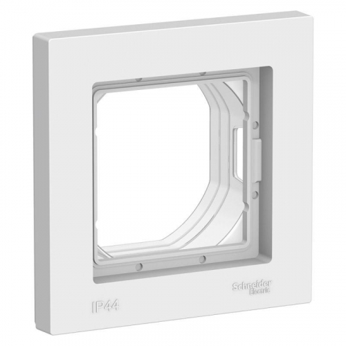 ATN440101 Рамка 1-м AtlasDesign Aqua IP44 бел. SE 
