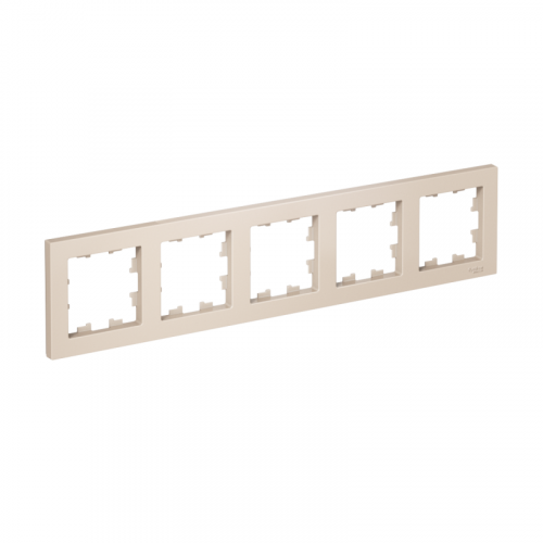 ATN000205 Рамка 5-м AtlasDesign универс. беж. SE 