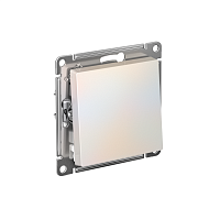 ATN000411 Выключатель 1-кл. СП AtlasDesign 10А IP20 (сх. 1) 10AX механизм жемчуж. SE 