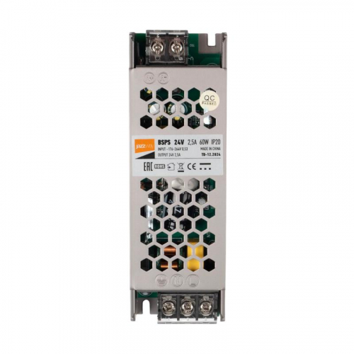 5015500 Блок питания для светодиодной ленты 60Вт 2.5А 24В IP20 BSPS метал. Pro JazzWay 