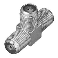 06-0022-A Переходник антенный 3-гнезда F тройник блист. Rexant 