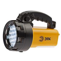 Б0031036 Фонарь-прожектор аккумуляторный Альфа PA-601 19LED + 24LED литиевый аккум. 3А.ч ЗУ 220В + 12В (инд. упак.) Эра 