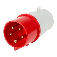11-8905 Вилка 025 переносная 3Р+РЕ+N 32А 380В IP44 Rexant 