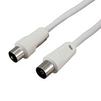 18-0007 Шнур TV Plug - TV Jack 10м бел. Rexant 