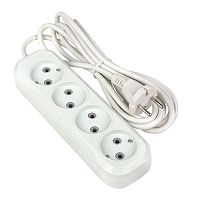UBA10-275-4-02 Удлинитель 4х2м без заземл. 10А IP20 Эксперт 2.2кВт ПВС 2х0.75 PROxima EKF 