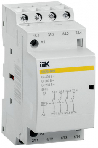 MKK11-20-40 Контактор модульный КМ20-40М AC KARAT IEK 