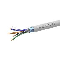 01-1023-1 Кабель витая пара F/UTP кат.5E 4х2х24AWG solid Cu LSZH нг(А)-HF In. Standard (м) SUPRLAN 