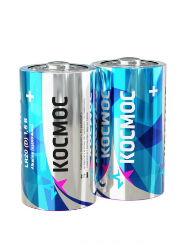 KOCLR20MAX2S Элемент питания LR20 (уп.2шт) Космос 