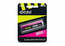 5008045 Аккумулятор 18650 3.7В Li-Ion 1800мА.ч без платы защиты ФАZА 
