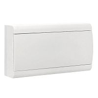 pb-n-18w-bas Щит ЩРН-П-18 IP41 бел. дверца (пром. упак.) Basic EKF 