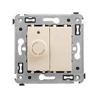 4405133 Диммер поворотный СП "Avanti" "Ванильная дымка" DKC 