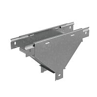PL6226 Отвод для лотка Т-образ. вертикал. вниз 100х50 "ПЛЮС" TDVplus50-100 INOX304 КМ 