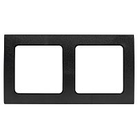 EXM-G-303-30 Рамка 2-м Стокгольм черн. PROxima EKF 