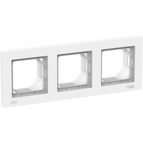 ATN440103 Рамка 3-м AtlasDesign Aqua IP44 бел. SE 