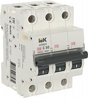 AR-M06N-3-C050 Выключатель автоматический модульный 3п C 50А M06N ARMAT IEK 