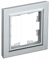 BR-M12-K47 Рамка 1-м BRITE РУ-1-БрА алюм. IEK 