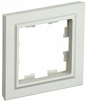 BR-M12-K10 Рамка 1-м BRITE РУ-1-БрКр беж. IEK 