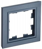 BR-M12-K35 Рамка 1-м BRITE РУ-1-БрМ маренго IEK 