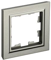 BR-M12-K37 Рамка 1-м BRITE РУ-1-БрШ шампань IEK 