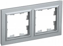 BR-M22-K47 Рамка 2-м BRITE РУ-2-БрА алюм. IEK 