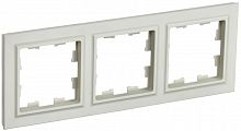 BR-M32-K10 Рамка 3-м BRITE РУ-3-БрКр беж. IEK 