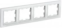 BR-M42-K01 Рамка 4-м BRITE РУ-4-БрБ бел. IEK 