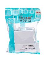 742-0288-111 Выключатель 1-кл. 1п СП Vesna 10А IP20 с индикацией механизм бел. LEZARD 