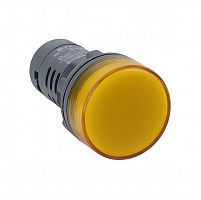 SB7EV08BP Лампа светосигнальная SB7 d22мм 24В DC желт. моноблочная SE 