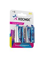 KOCLR6BL8 Элемент питания алкалиновый AA/LR6 BP-8 (блист.8шт) КОСМОС 