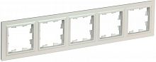 BR-M52-K36 Рамка 5-м BRITE РУ-5-БрЖ жемчуж. IEK 