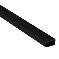kk-25-25b Кабель-канал 25х25 L2000 пластик Plast черн. EKF 